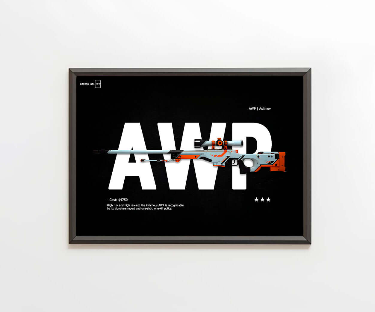 AWP - ASIIMOV POSTER