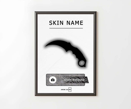 YOUR SKIN POSTER (WHITE)